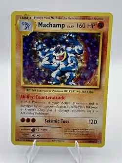 Machamp 59/108 Holo Rare Evolutions Pokemon Near Mint - Image 1