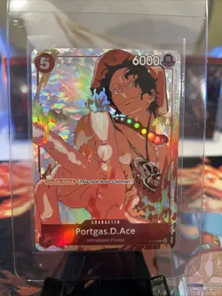 🔥 One Piece TCG 2023 Gift Collection - Portgas D. Ace - P-028 🔥 - Image 1