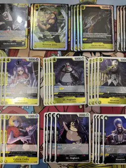 One Piece TCG Gecko Moria Black Yellow Competitive Deck - Image 2