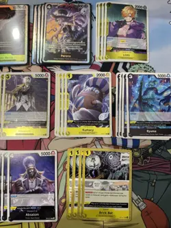 One Piece TCG Gecko Moria Black Yellow Competitive Deck - Image 3