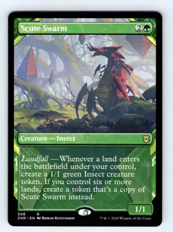 Scute Swarm (Showcase) R Zendikar Rising 308 NM - Image 1