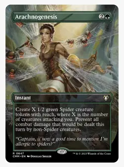 Arachnogenesis (Borderless) Commander Masters Regular - Image 1