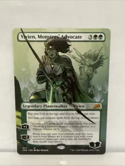Vivien, Monsters' Advocate (Borderless) Ikoria: Lair of Behemoths Regular - Image 1