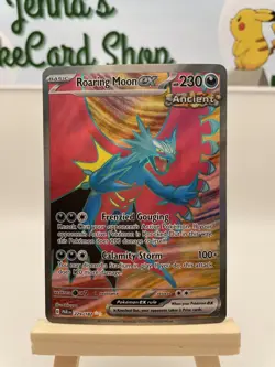 Roaring Moon EX - 229/182 - Paradox Rift - Pokemon TCG - NM - Image 1