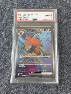 Pokemon Card Zoroark ex SR PSA10 collectible rare mint - Image 1