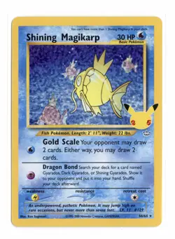 Shining Magikarp 66/64 Holo Pokemon Celebrations: Classic Collection - Image 1
