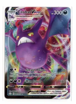 Crobat VMAX 045/072 Ultra Rare Holo Shining Fates Pokemon TCG - Image 1