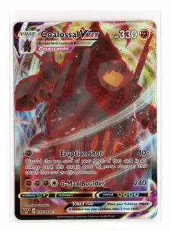Coalossal VMAX 099/185 Ultra Rare Holo SWSH04: Vivid Voltage Pokemon TCG - Image 1