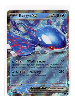 Kyogre ex 178 Promo Holo SV: Scarlet & Violet Promo Cards Pokemon TCG NM - Image 1
