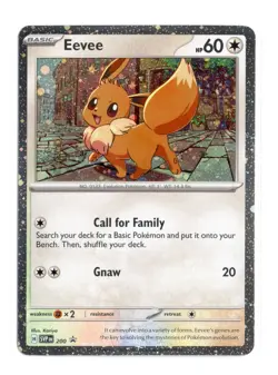 Eevee (Cosmos Holo) SVP 200 Promo Holo Scarlet & Violet Pokemon Promo NM - Image 1