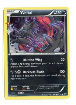 Yveltal RC16/RC32 Uncommon Holo Generations: Radiant Collection Pokemon TCG - Image 1
