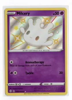 Milcery SV057/SV122 Shiny Holo Rare Holo Shining Fates: Shiny Vault Pokemon - Image 1