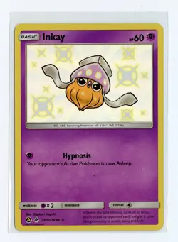 Inkay SV17/SV94 Shiny Holo Rare Holo Hidden Fates: Shiny Vault Pokemon TCG - Image 1