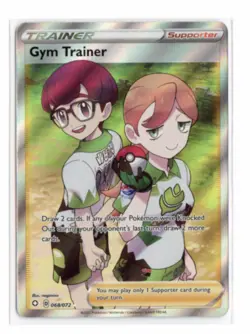 Gym Trainer 068/072 Full Art Ultra Rare Holo Shining Fates Pokemon TCG - Image 1