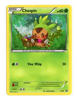Chespin (Collector Chest) XY88 Promo Holo XY Promos Pokemon TCG HP - Image 1