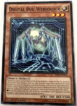 YuGiOh! - Digital Bug Websolder - SHVI-EN035 - 1st Edition - Common - Image 1