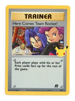 Here Comes Team Rocket! 15/82 Holo Celebrations: Classic Collection Pokemon - Image 1
