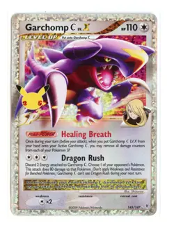 Garchomp C LV.X 145/147 Holo Celebrations: Classic Collection Pokemon - Image 1