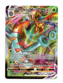 Dhelmise VMAX 010/072 Ultra Rare Holo Shining Fates Pokemon TCG - Image 1