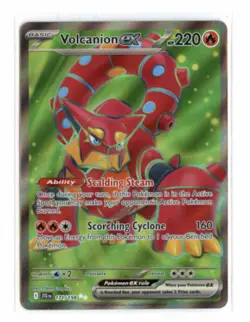Volcanion ex 171/159 Ultra Rare Holo SV09: Journey Together Pokemon TCG - Image 1