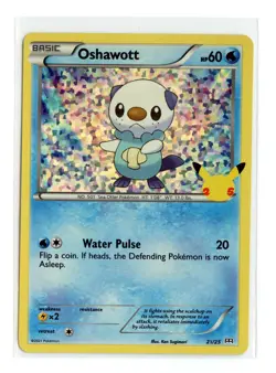 Oshawott - 21/25 Promo Holo McDonald's 25th Anniversary Promos Pokemon - Image 1