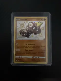 Pokemon Falinks SV074/SV122 Shining Fates Shiny Holo Rare Basic 90 HP English - Image 1