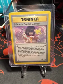 The Pokemon Company Sabrina's Psychic Control 121/132 Uncommon EN - Image 1
