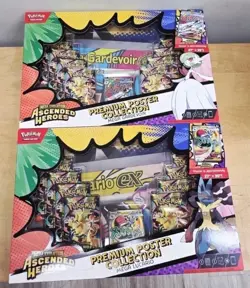 Pokemon Ascended Heroes - Premium Poster Collection Eng Lucario + Gardevoir ENG - Image 3