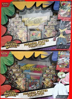 Pokemon Ascended Heroes - Premium Poster Collection Eng Lucario + Gardevoir ENG - Image 4