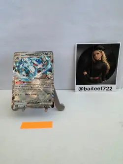 Steven Rival Battle Pokemon Deck w/ MetagrossEX, Mat, Damage Counters - NO PROMO - Image 2