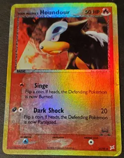 Team Magma's Houndour 35/95 Team Magma vs Team Aqua Reverse Holo | Pokemon TCG - Image 3