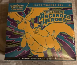 Pokemon TCG Mega Evolution Ascended Heroes Elite Trainer Box ETB NEW & SEALED. - Image 1