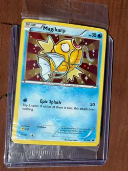 SEALED - Pokemon TCG Magikarp XY143 Target Black Star Promo 2016 DMG - Image 1