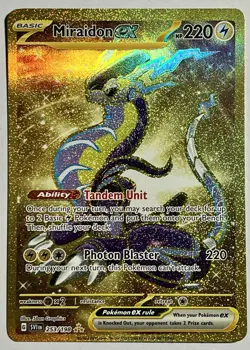 Miraidon EX 253/198 (NM) Secret Rare Scarlet & Violet: Base Set 2023 TCG - Image 1