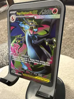 Pokemon TCG Mega Charizard X EX Ultra Rare Holo Me02 109/094 360 HP - Image 2