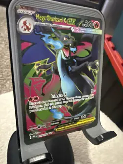 Pokemon TCG Mega Charizard X EX Ultra Rare Holo Me02 109/094 360 HP - Image 3
