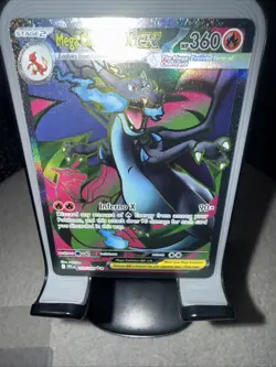 Pokemon TCG Mega Charizard X EX Ultra Rare Holo Me02 109/094 360 HP - Image 4