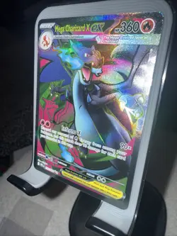 Pokemon TCG Mega Charizard X EX Ultra Rare Holo Me02 109/094 360 HP - Image 5