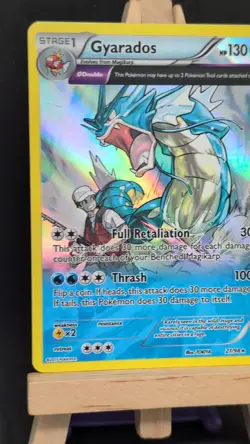 Pokemon TCG Gyarados 21/98 Holo Rare XY Ancient Origins 2015 NM - Image 2