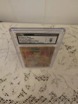 2000 Pokemon Movie Promo Ancient Mew Pokemon Movie 2000 CGC 9 Mint - Image 2