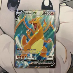 NM Charizard V Full Art! Pokemon Brilliant Stars - 2022! - Image 1