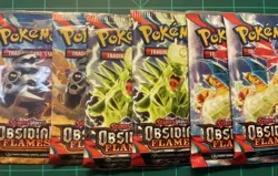 Pokemon TCG Obsidian Flames Booster Pack - Image 1
