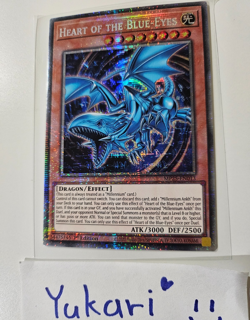 Heart of the Blue-Eyes (Starlight Rare) MP25-EN013 1st Edition mint Yugioh TCG - Image 1