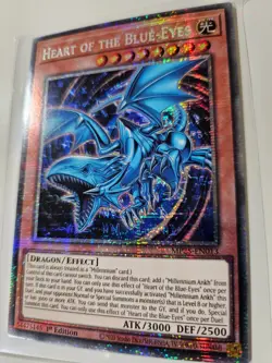 Heart of the Blue-Eyes (Starlight Rare) MP25-EN013 1st Edition mint Yugioh TCG - Image 2