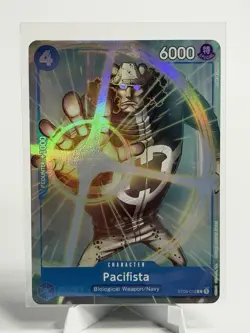 One Piece Pacifista (ST03-012) Full Art Foil 6000 Power Character Card - Image 1