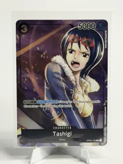 One Piece Tashigi (OP02-105) Paramount War Box Topper Foil 5000 Power 3 Cost - Image 1