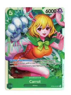 Carrot OP08-023 SR One Piece Two Legends Card NM - Image 1