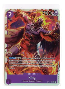 King OP01-096 SR One Piece Romance Dawn Card - Image 1