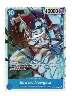Edward.Newgate OP13-042 SR One Piece Carrying On His Will NM - Image 1
