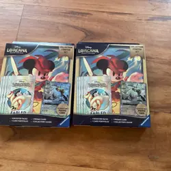Two Disney Lorcana Fabled Collection Starter Sets - New/Factory sealed - Image 1